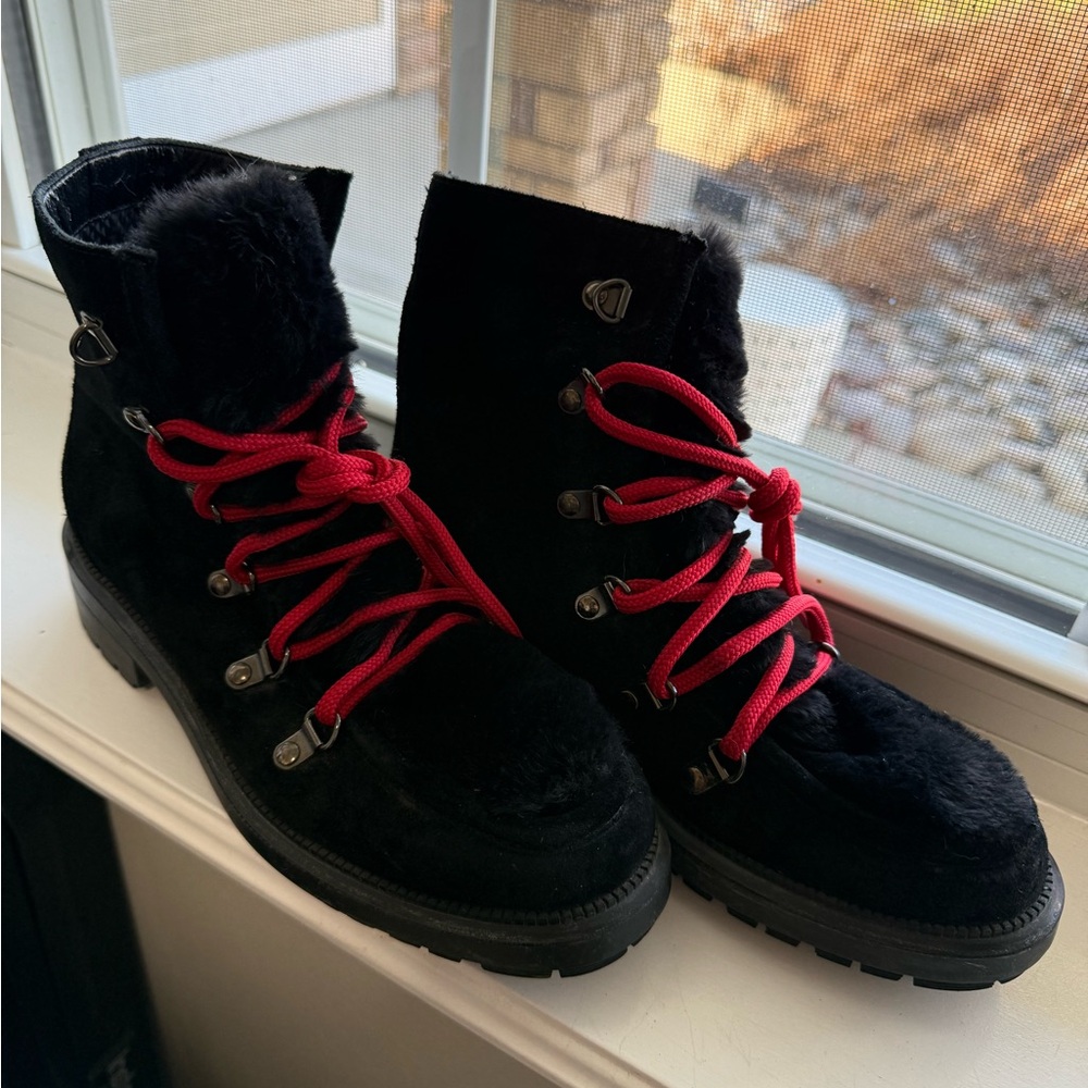 Aquatalia Winter boots/combat boot style EUC Sz 7